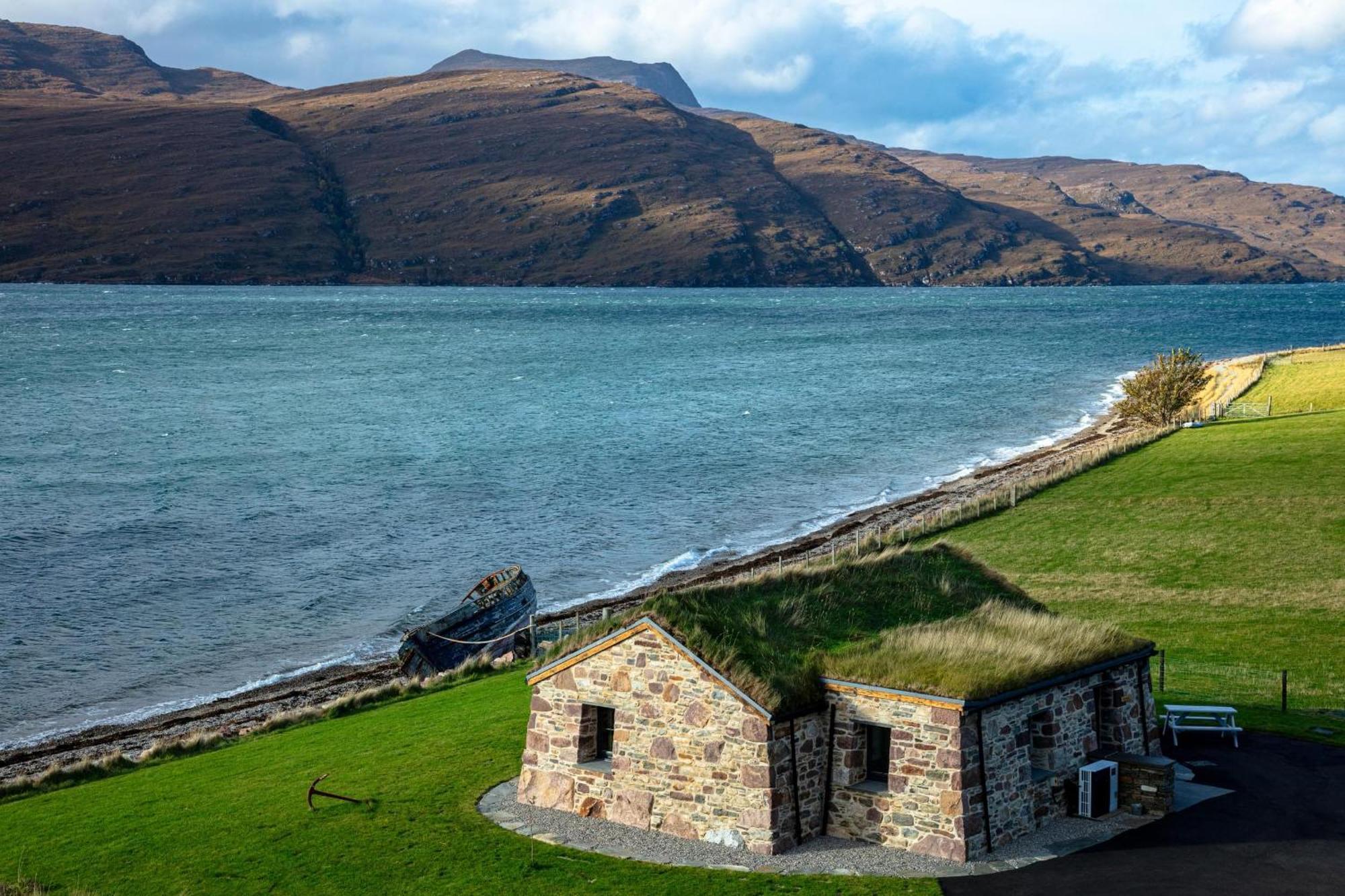 The Wreck - Lochside Cottage Dog Friendly Ullapool Exterior foto